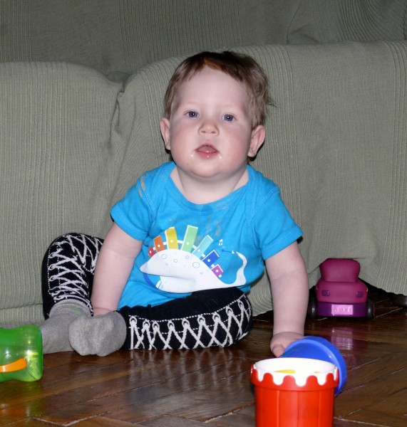 Захар с новой причёской