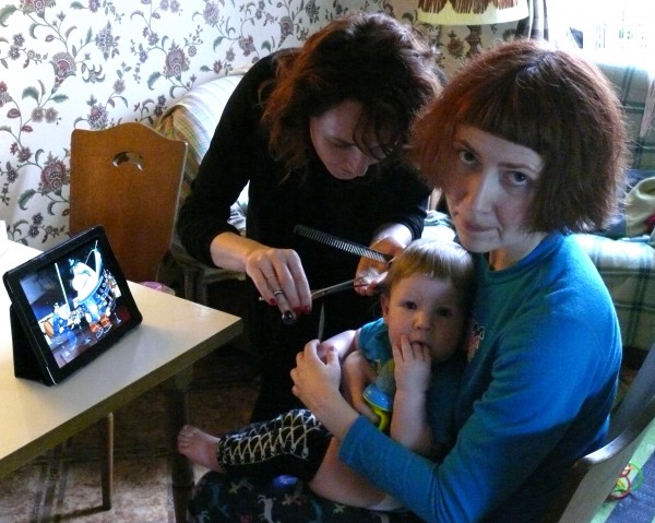 Первая стрижка Захара