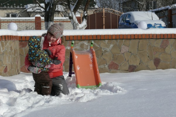 Мама поймала